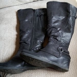Wedge Baretraps Boots